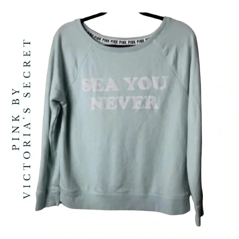 0697. Pink BY VICTORIA’S SECRET LONG SLEEVE‎ PULLOVER SWEATER SIZE XSMALL